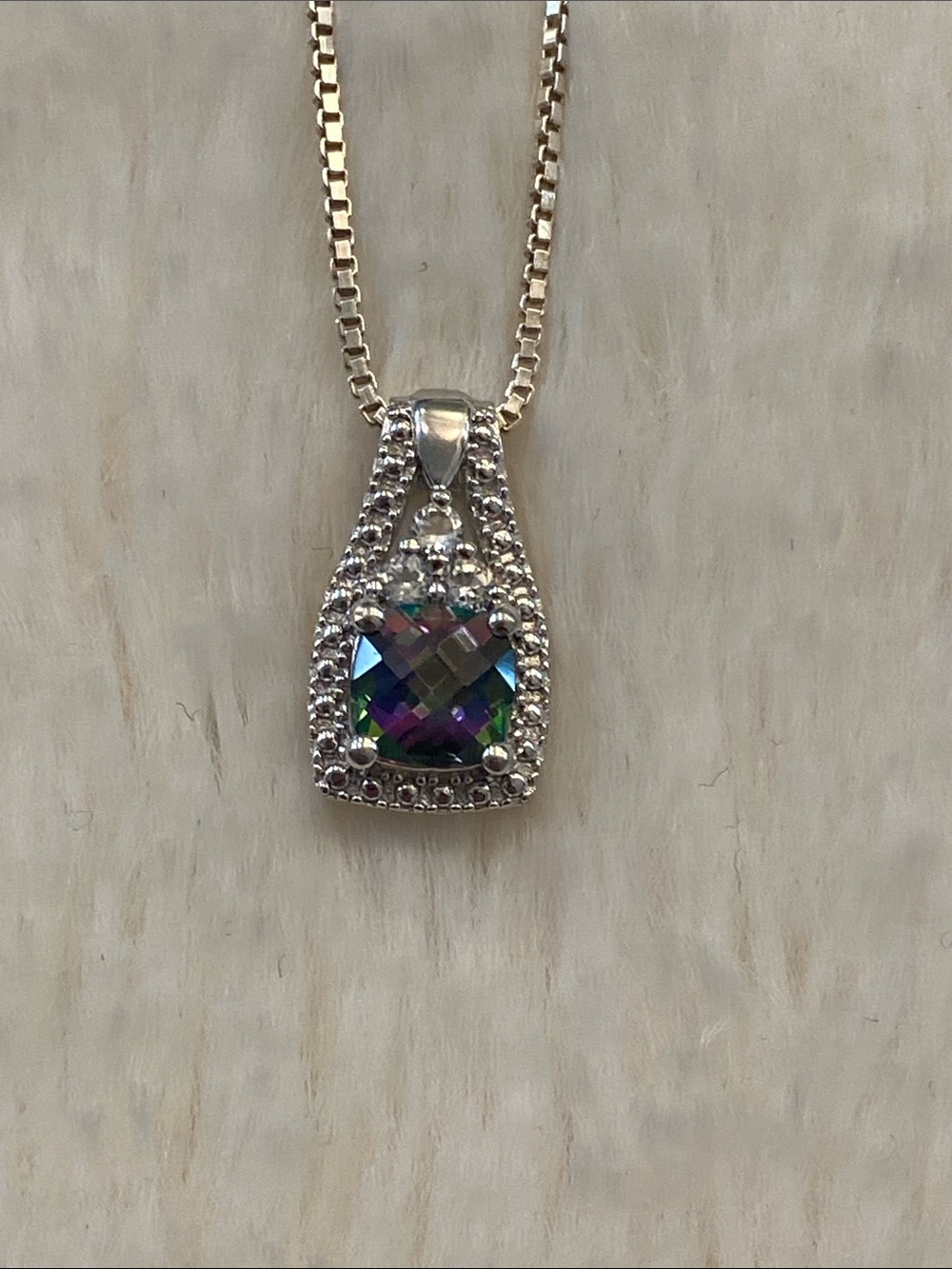 Mystic Topaz Pendant